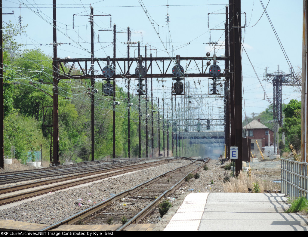 Signals at Newark station 